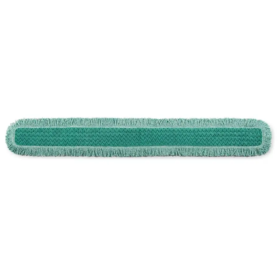 

HYGEN 60 inch Microfiber Dust Pad with Fringe, Green, For Janitorial Professional Cleaners and HeavyDuty industrial Cleaning Dus