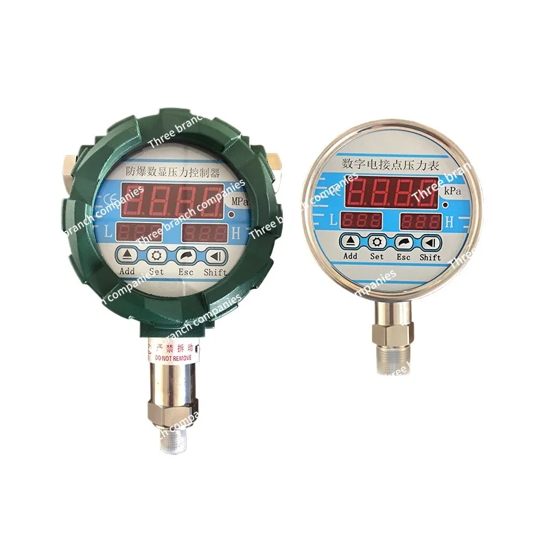 Pressure Gauge with Digital Display Digital Electronic Vacuum Intelligent Electric Contact Pump Negative Water Switch Control