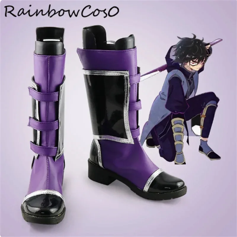 

Scissor Seven Killer Seven Harujuku Cosplay Shoes Boots Game Anime Party Halloween RainbowCos0 W4349
