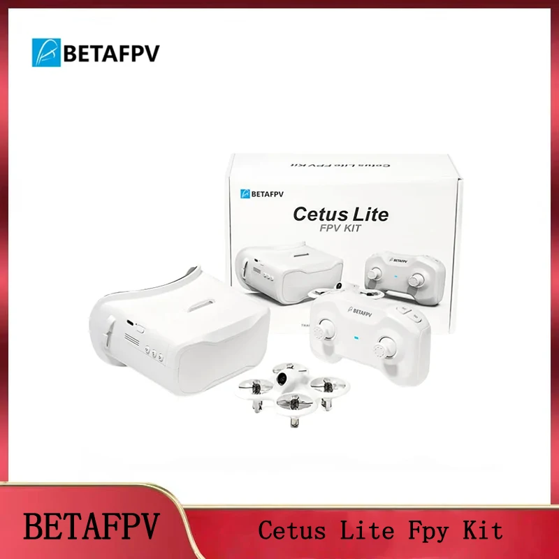 

BETAFPV Cetus Lite FPV Kit: RC Quadcopter with 716-19000KV Brushed Motor, 25mW VTX & BT2.0 300mAh 1S 75C Battery
