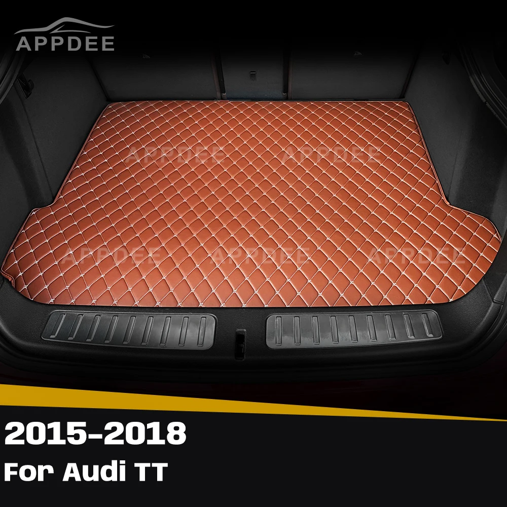 

Для Audi TT 2015-2018 индивидуальный коврик в багажник автомобиля, антигрязная накладка, защитная накладка, грузовая подкладка, автомобильные аксессуары для интерьера