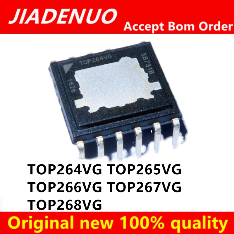 (5pcs) 100% New TOP264VG TOP265VG TOP266VG TOP267VG TOP268VG EDIP-12