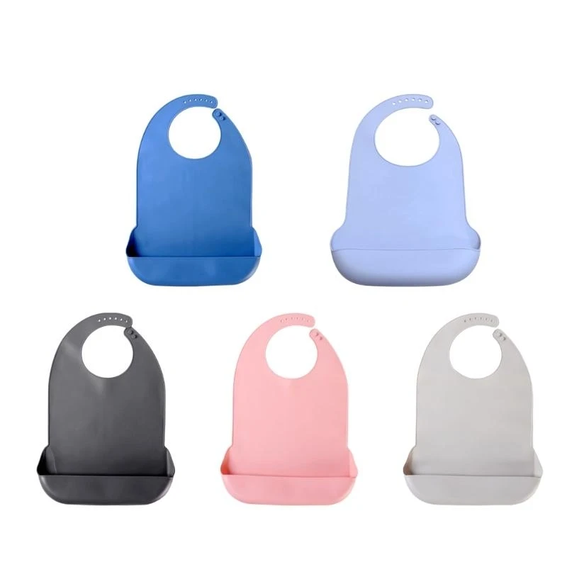 

Large Silicone Adult Bibs Watertight & Easy to Clean Bibs Fashionable Adult Bibs Excellent for Home & Shower Use