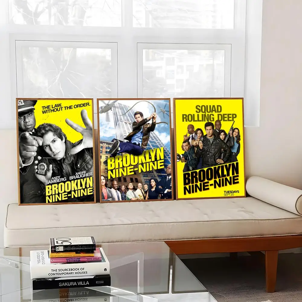 TV Brooklyn Nin_nne-Nine Poster Wall Art Printing Waterproof Home Living Bed Room Bar Aesthetic