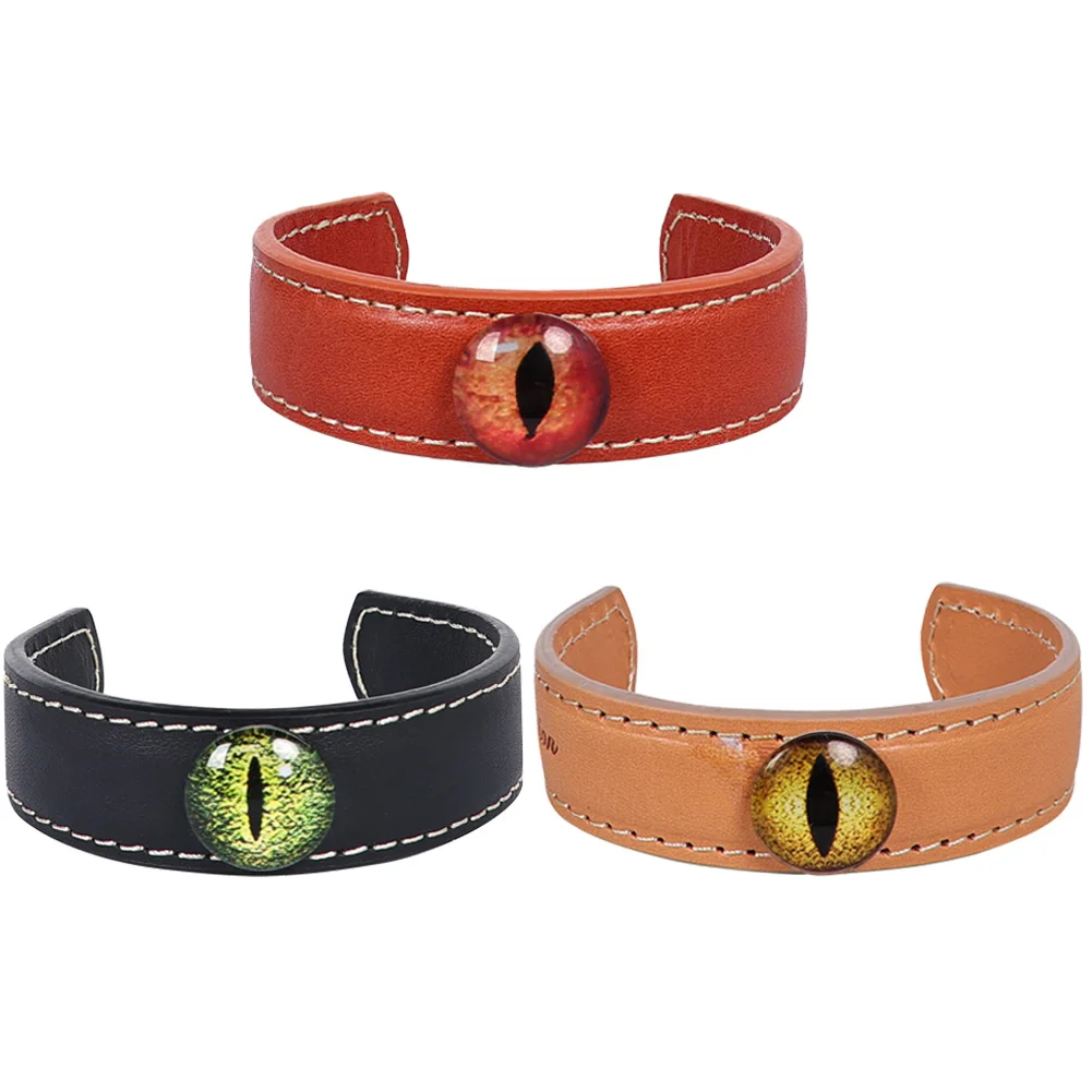 Fantasia gótico feiticeiro olho pulseira feminino masculino halloween disfraz acessórios de fantasia adulto fantasia halloween carnaval festa prop