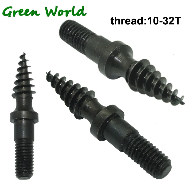 Green World Ball Puller & Patch Pulling Worm Set, Gun Clean Patch Puller, Patch Holder for Muzzleloaders Thread 10-32T