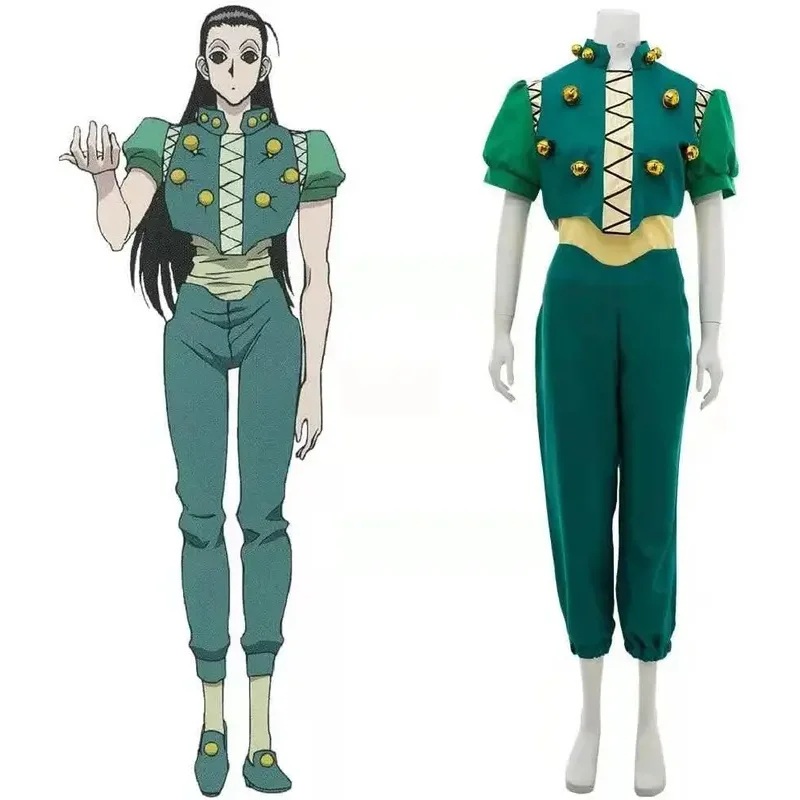 Anime Illumi Zoldyck Cosplay Irumi Costume Zorudikku Uniform Ouitfits Halloween