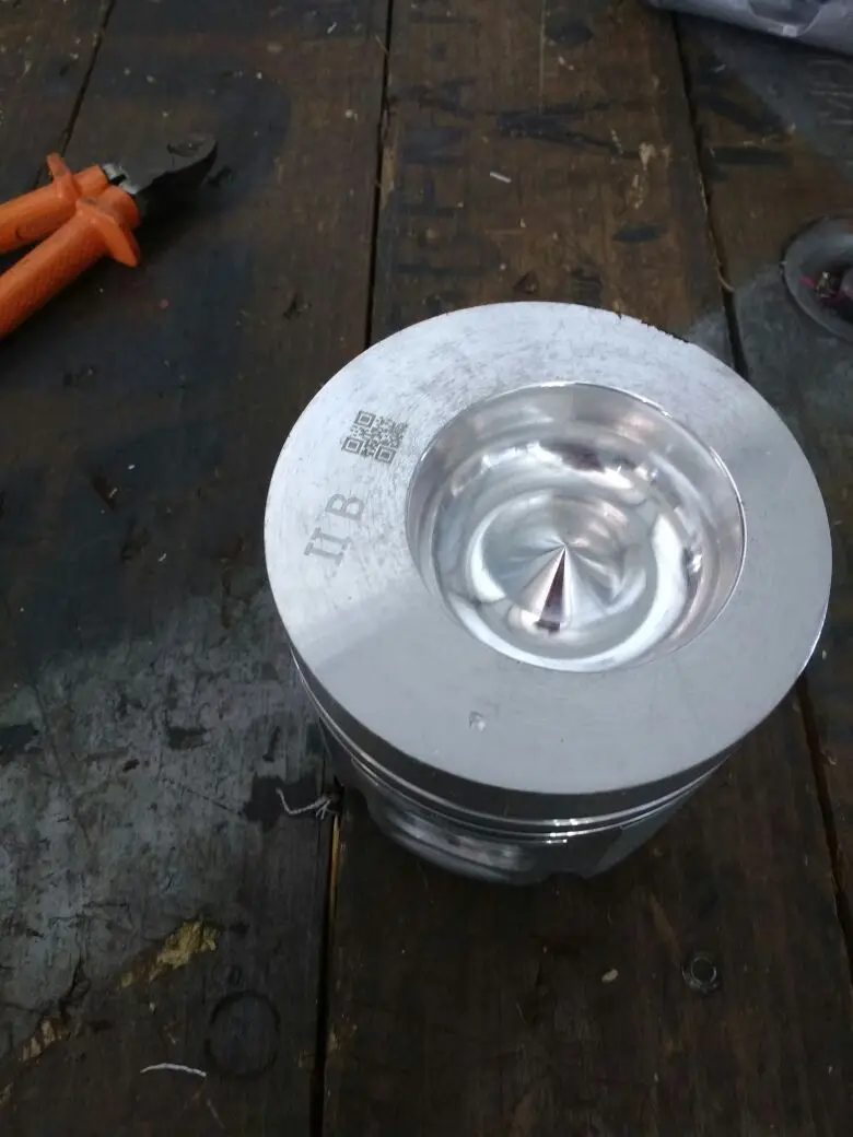 Piston for Weifang Ricardo R6105AZD R6105AZLD R6105IZLD Diesel Engine Parts 100kW 120kW Diesel Generator Parts