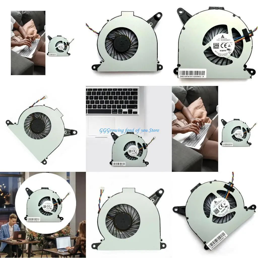 

H9EB Notebook CPU Cooling Fan for Intel NUC10i3FNH NUC10i5FNH Radiator NS65B01-19E01