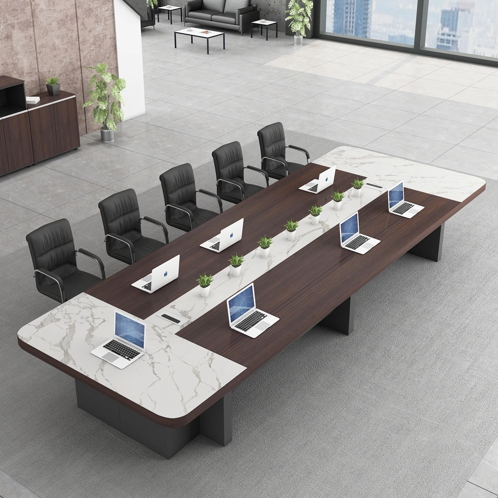 Mesa De Reuniones Boardroom Meeting Table Bureau Travail Office Furniture Long Table Modern Executive Conference Table And Chair