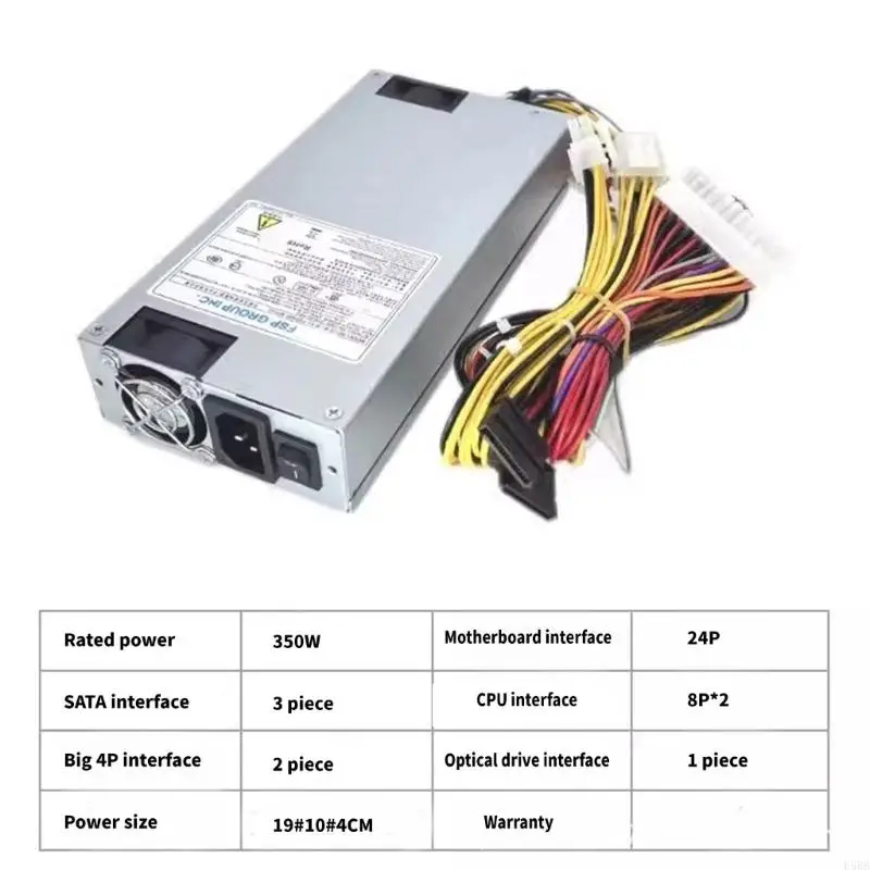 D5BB 250W 300W 350W مصدر إمدادات الطاقة ل 1U عامل شكل صغير 8pin