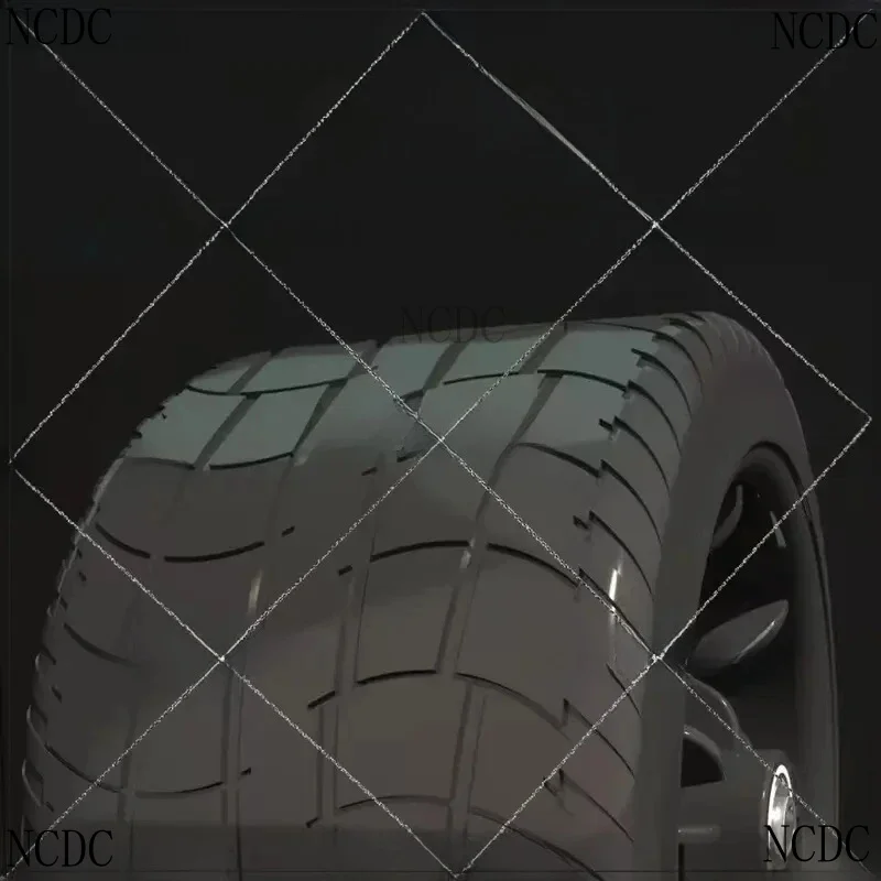 Shopping Cart Stall Car Accessories 5 Inch Plastic Universal PVC Solid Aircraft Off-Road Wheel
