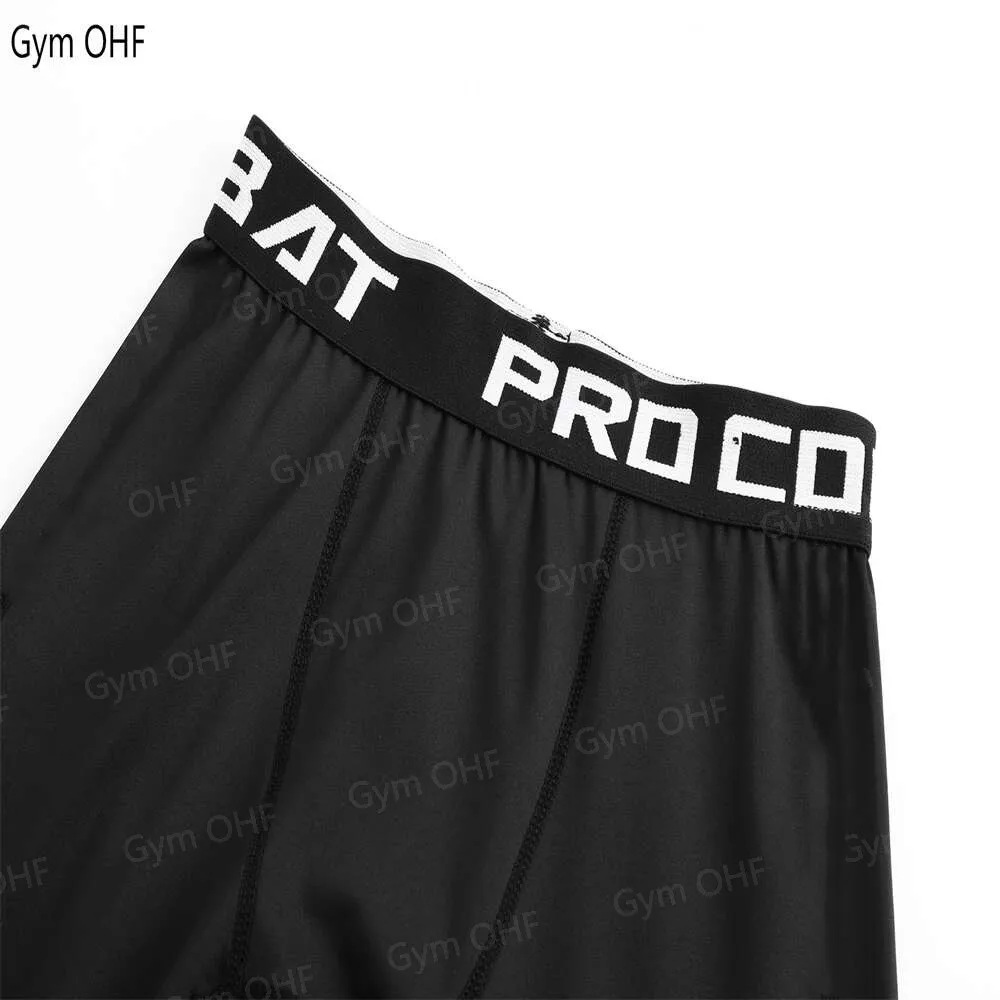 Leggings Men Gym Running Tights Men Compression Pants Fitness Jogging Long Trousers Yoga Training Bottoms