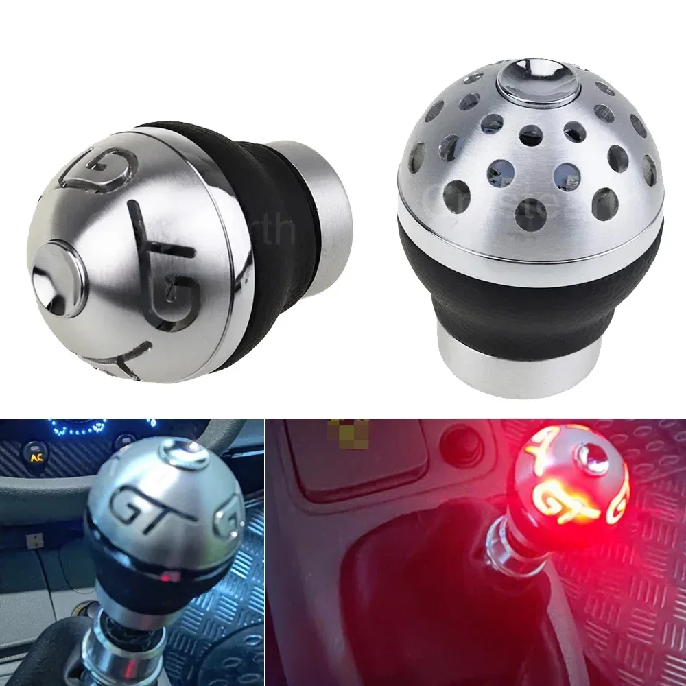 

Universal Car LED AT MT Automatic Manual Gear Shift Knob Shifter Lever Handle Fit For Peugeot Citroen Ford Audi Mazda Hyundai