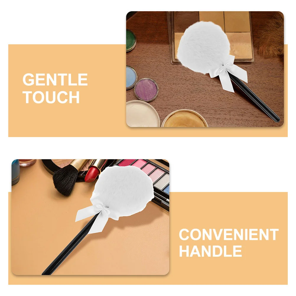 3 szt. Różdżka wróżki Puszka do makijażu Długie włosy Puszka do pudru Pielęgnacja ciała i twarzy Damskie narzędzia kosmetyczne Luźny uchwyt