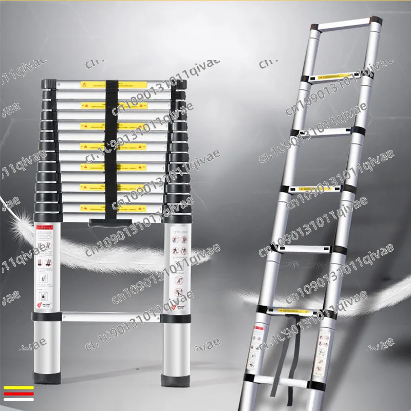 

Утолщенная многофункциональная телескопическая лестница 2,3 м 2,7 м портативная домашняя инженерная лестница для подъема на открытом воздухе