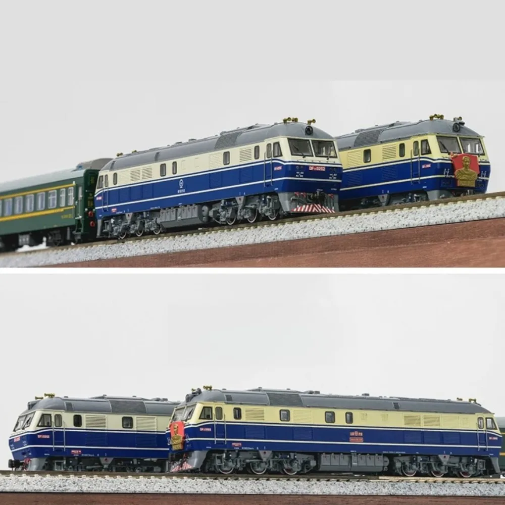Changming N 1/160 DF11 Diesel Locomotive with Magnetic Control Chip Multiple Models Available Simulation Model Aldult Toy Gift