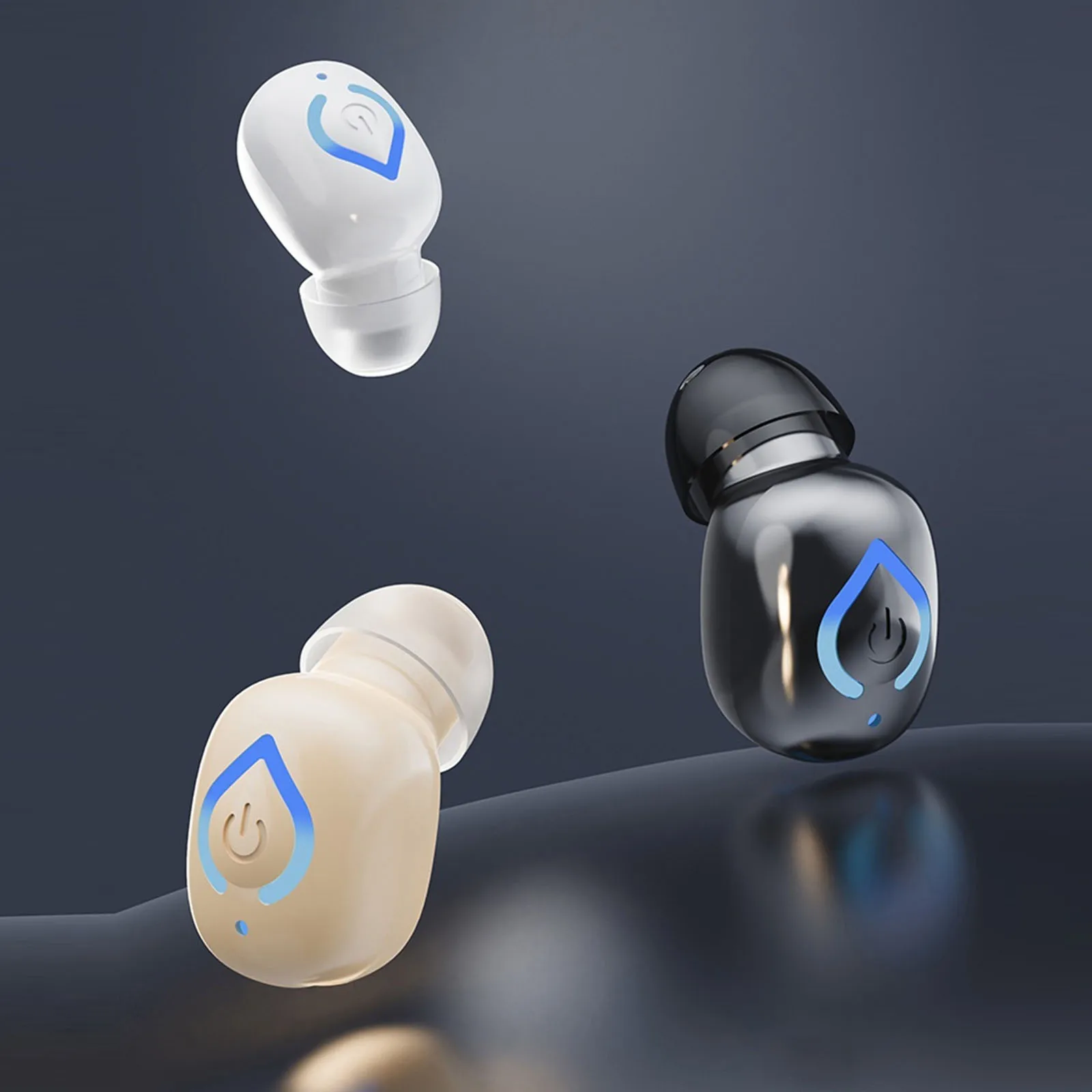 Wireless Mini Single Earbud ENC Tiny Sole BT Headphones Portable Wireless Headphones for Smart Phones PC TV Audiobook view 6