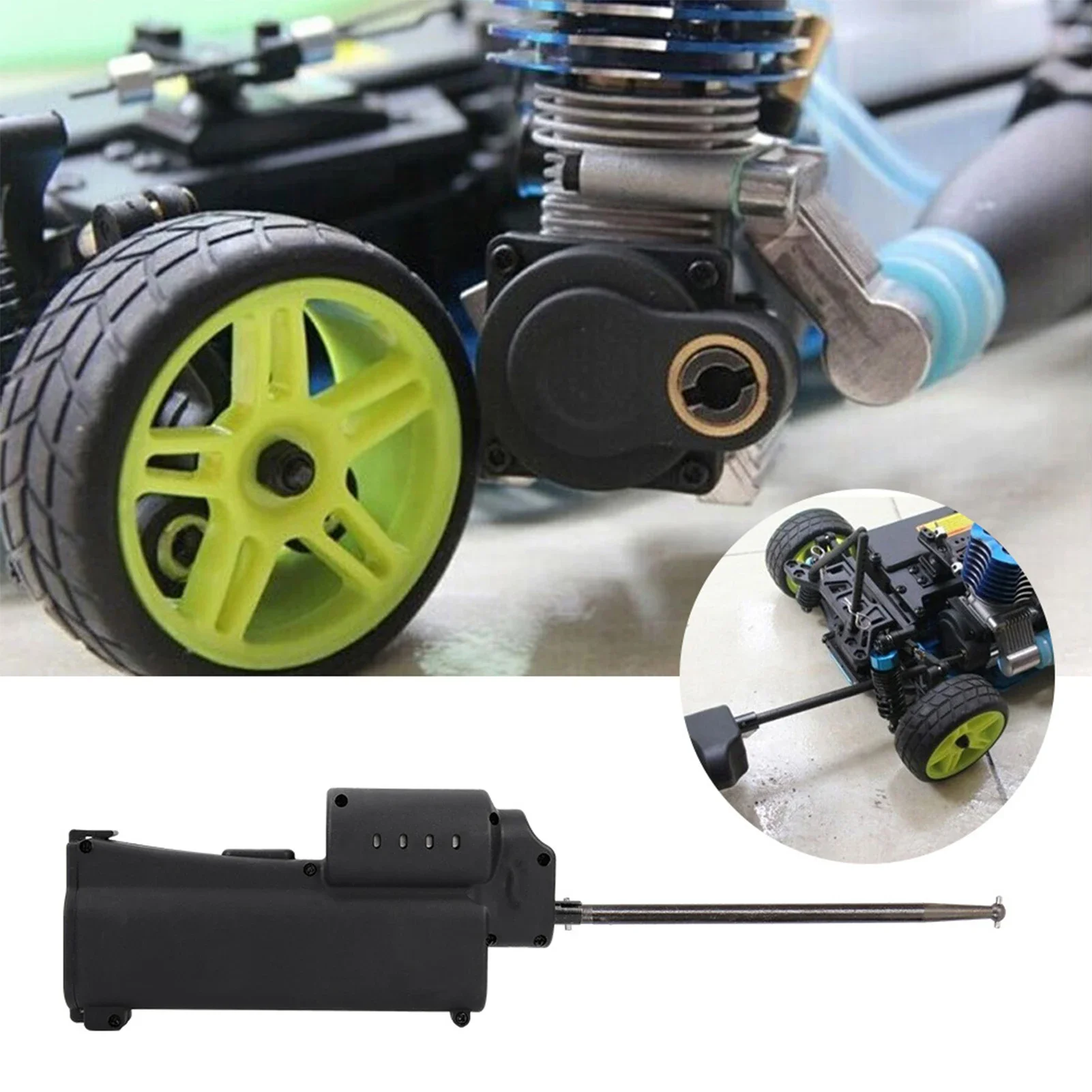 Power Starter for HSP 70111A Electric Handheld Power Starter for HSP 540 Motor 1/10 RC Car Engine Handheld Power Starter