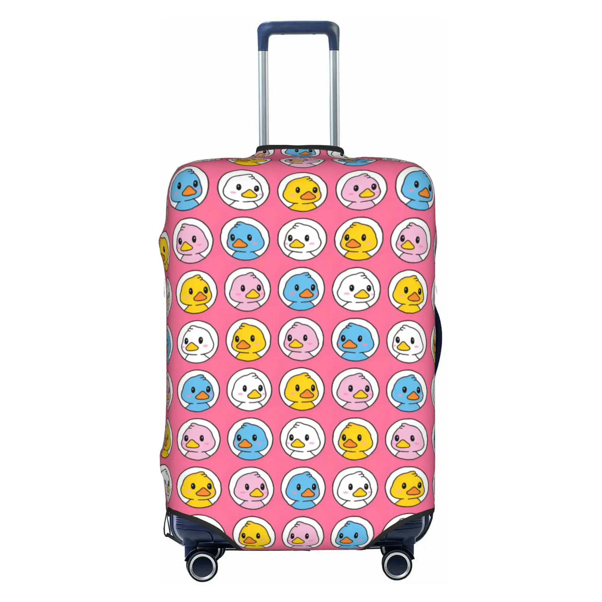 Custom Rubber Ducky Pattern Luggage Cover Fashion  Suitcase Protector Covers Suit For 18-32 inch