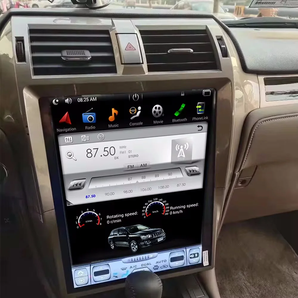 Android13 для Lexus GX400 GX460 2010-2019 автомобильное мультимедийное радио стереоплеер GPS Navi головное устройство Qualcomm Snapdragon Carplay Din