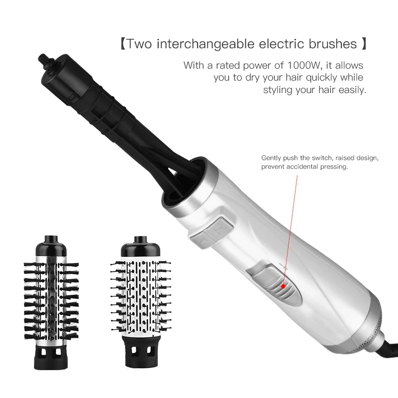 Automatic Rotating Multifunction One-Step Volumizer Hot Air Hair Dryer Comb Blow Drying Hair Brush Hot Air Brush - view 3