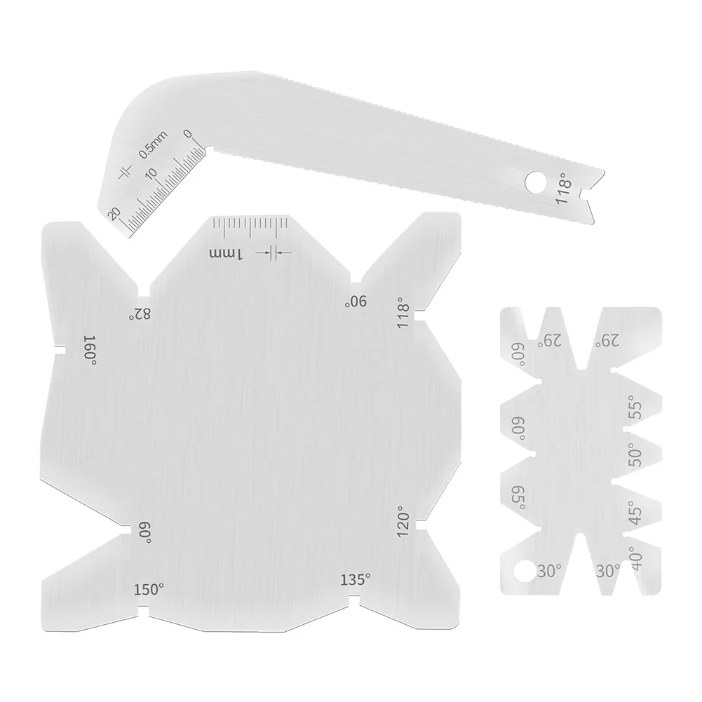 

Angle Measuring Gauge Set 118 Degree Angle Tool Angle Drill Sharpener Comprehensive Angle Range Tool Measurement Setting