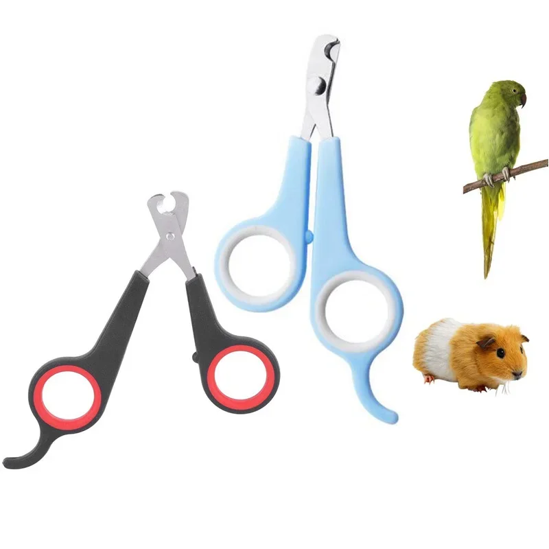 

Efficient, small and convenient pet nail clipper for safe and easy maintenance of hamsters, rabbits, and parrots. This reliable