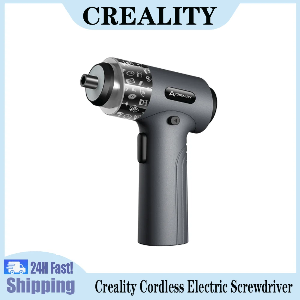 

Creality 32 Pcs CRV Steel Screwdriver Cordless Electric Screwdriver Bits 5N.m Torque 7-speed KnobCircular LED Light