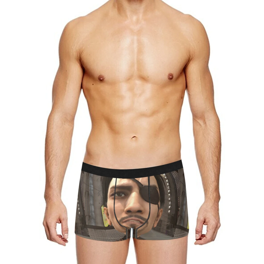 Goro Majima Boxer Men's Panties Underpants Male  Breathable Man Boxershorts Underwear For Men