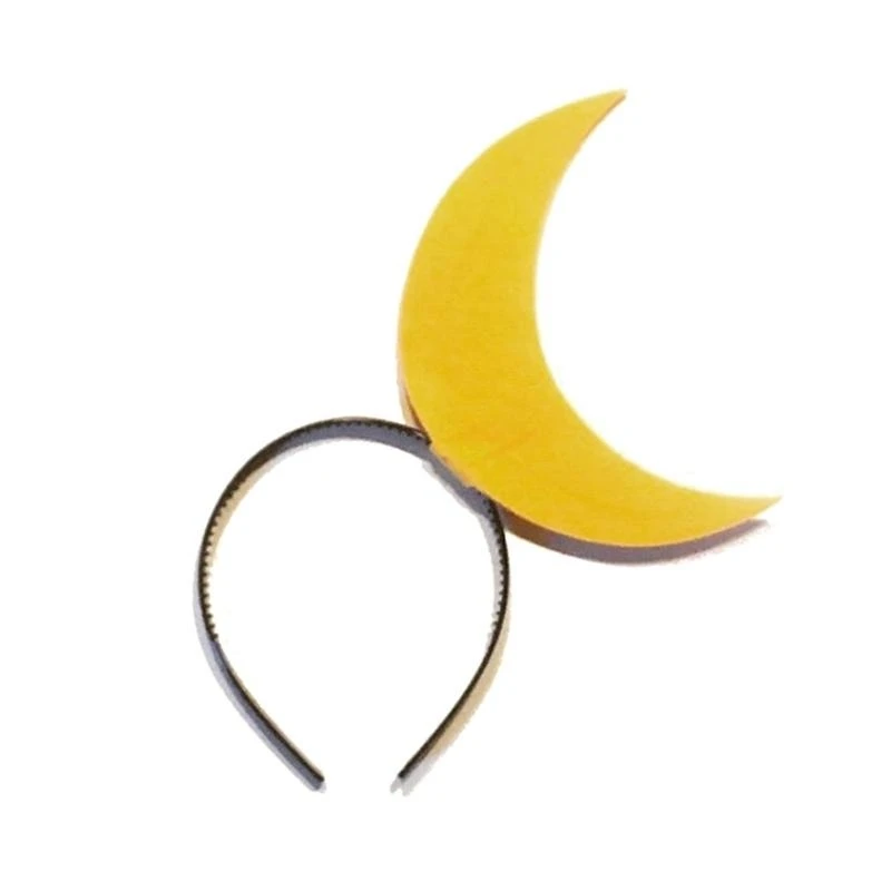 L21E Halloween Moon Headpiece for Party Proms Birthday Hairbands Stage Headwear
