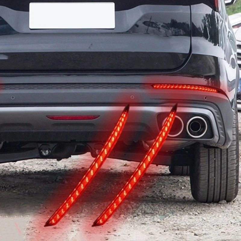 

Автомобильный светодиодный фонарь заднего бампера для JETOUR X70 Plus 2021-2023, модифицированный задний противотуманный фонарь, стоп-сигнал, навигационный свет