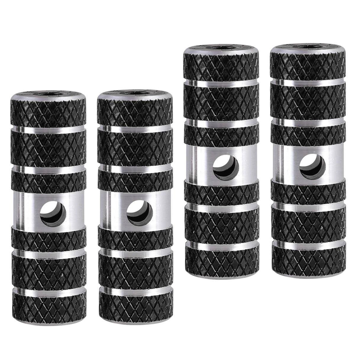 

2Pair Bike Peg Stunt Seat Axle Aluminum Alloy Quick Release Sturdy for Mountain Bike and Usual Bicycle Stunt Pedals Blue