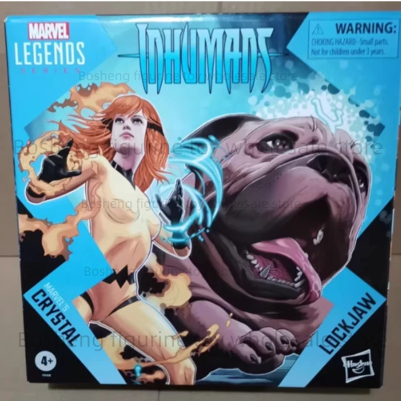 

Точечные товары Hasbro Marvel Legends Series: Кристалл Marvel и Lockjaw (комиксы Inhumans) Новые фигурки героев