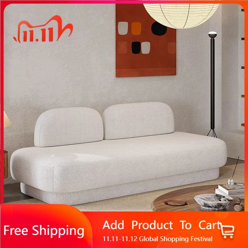 

Apartment Modern Boneless Sofa White Designer Soft Nordic Boneless Sofa Lounge Lounge Memory Bedroom Muebles Unique Furniture