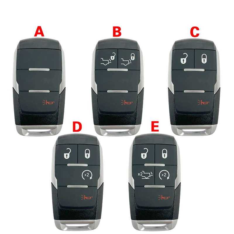 CN087045 Aftermarket Smart Key Fob 433.92MHz 4A Chip GQ4-76T 68374993 68375455 68365299 For Dodge RAM 2500 3500 4500 5500 Remote