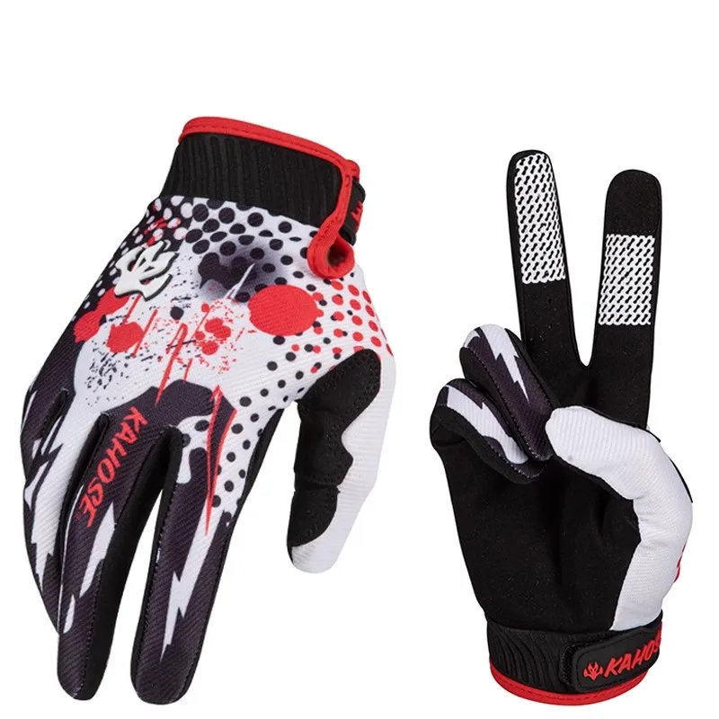 

FASTGOOSE Motocross MX Gloves Motorcycle Full Finger Bike BMX MTB ATV Off Road Mountain Cycling Luvas M-XL