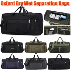 Oxford Big Capacity Sports Fitness Bag For Men Outdoor Yoga Gym Handbag Messenger Multifunction Travel Training Shoulder Bags