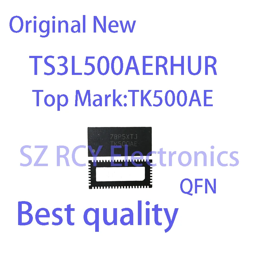 

(5-10 PCS)NEW TS3L500AERHUR TS3L500AE Top Mark TK500AE QFN Chipset