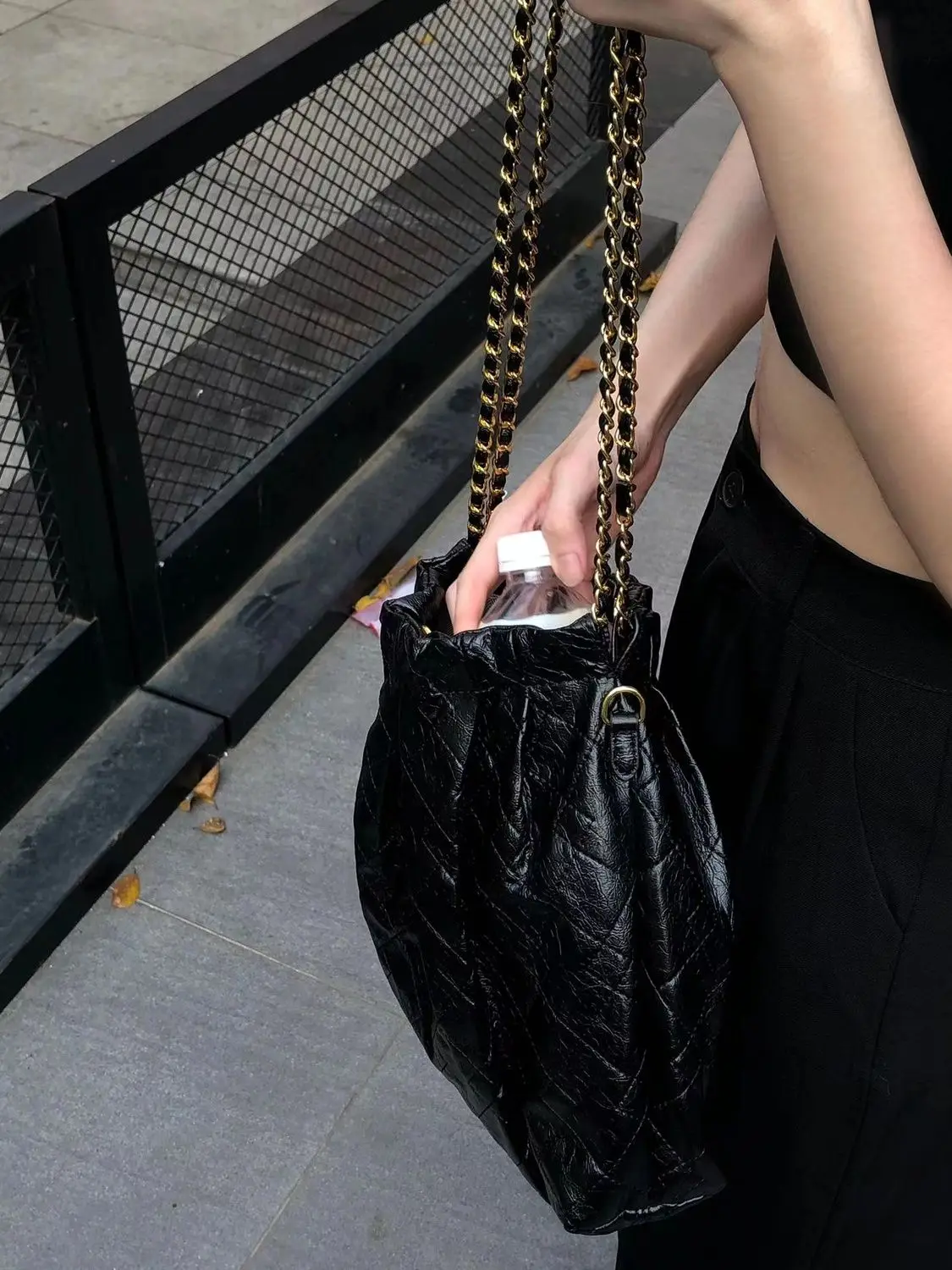 JIAERDI Vintage Y2k Grunge Handbag Women Hot Girls Pu Leather Casual Crossbody Bag Female Harajuku Black Handbag Luxury Designer