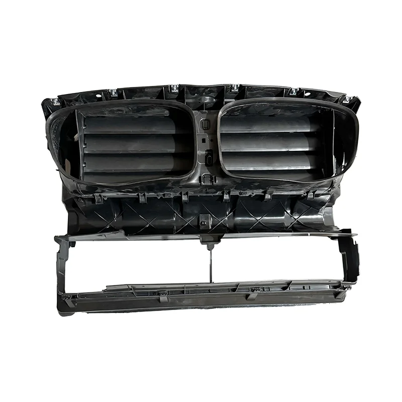 

Grille 51647299069B NO-Motor Grilles Guard Car Chrome Front Grille Automobile Mesh Automobile Grid for 7 SERIES F02