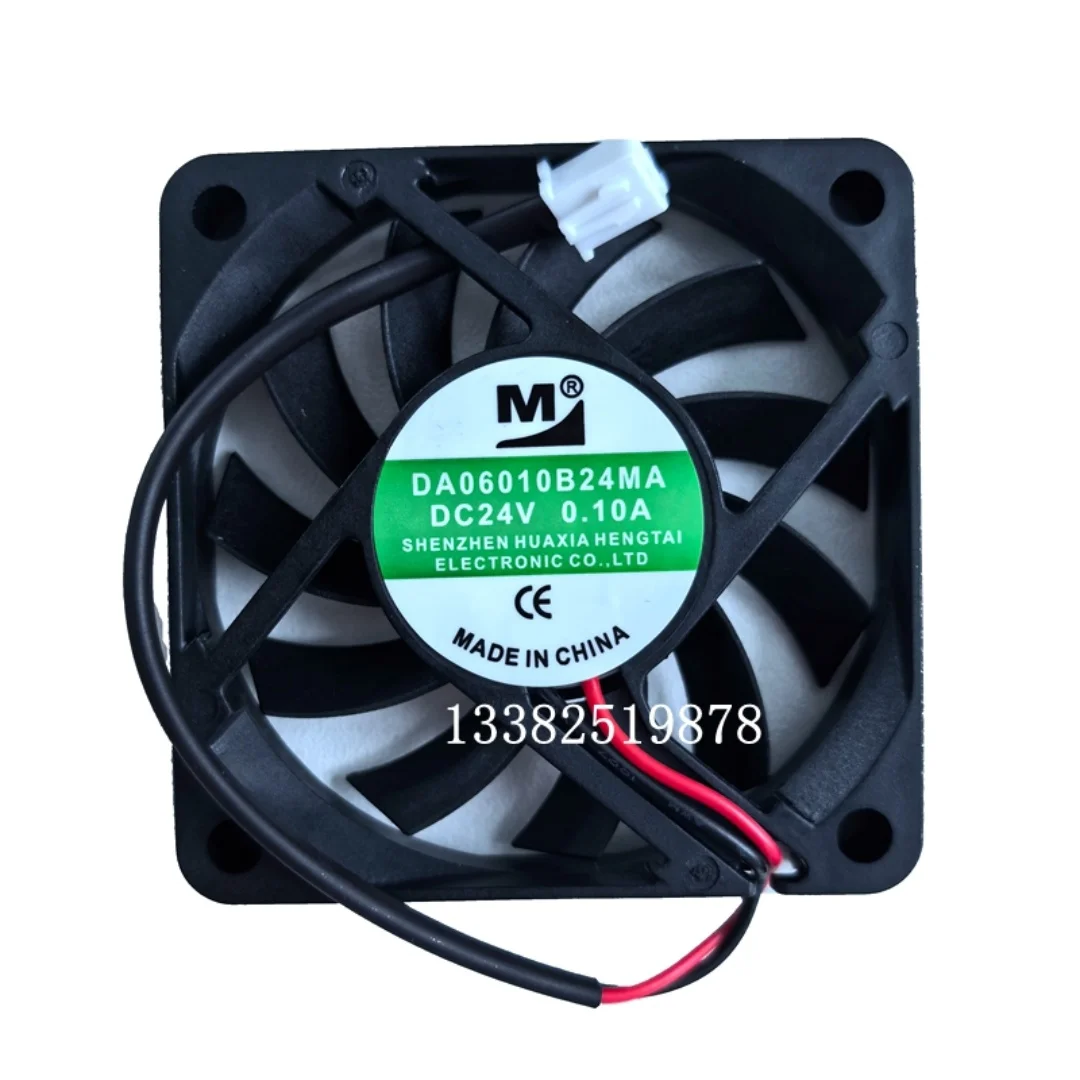 

M DA06010B24HA DC 24V 0.10A 60x60x10mm 2-Wire Server Cooling Fan