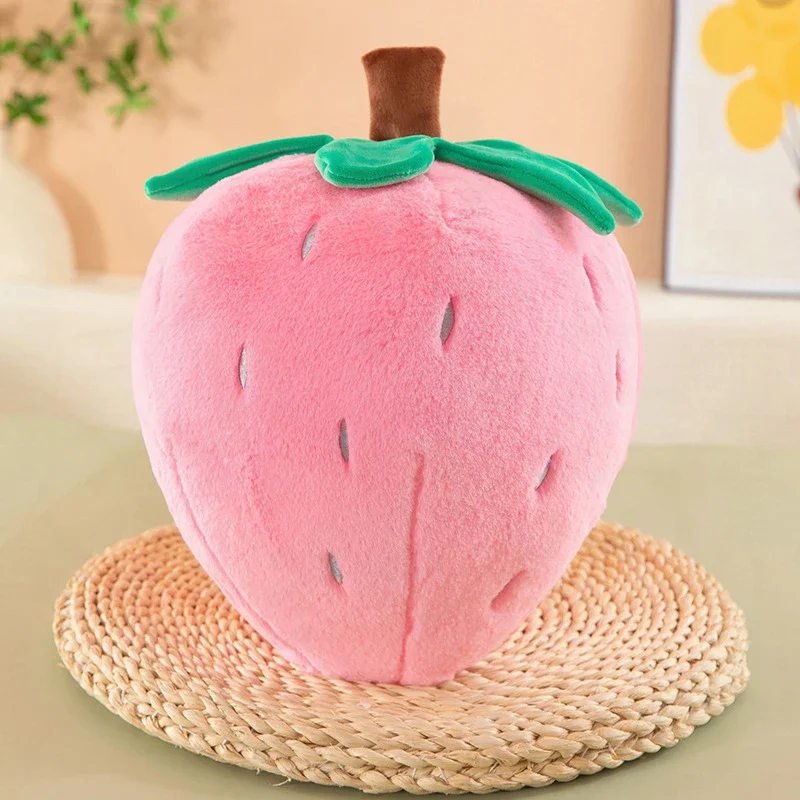 

Мягкая игрушка-плюш в виде клубники Kawaii, кукла для детей, подарок на день рождения, мягкая и нежная подушка, милые плюшевые игрушки для вечеринок