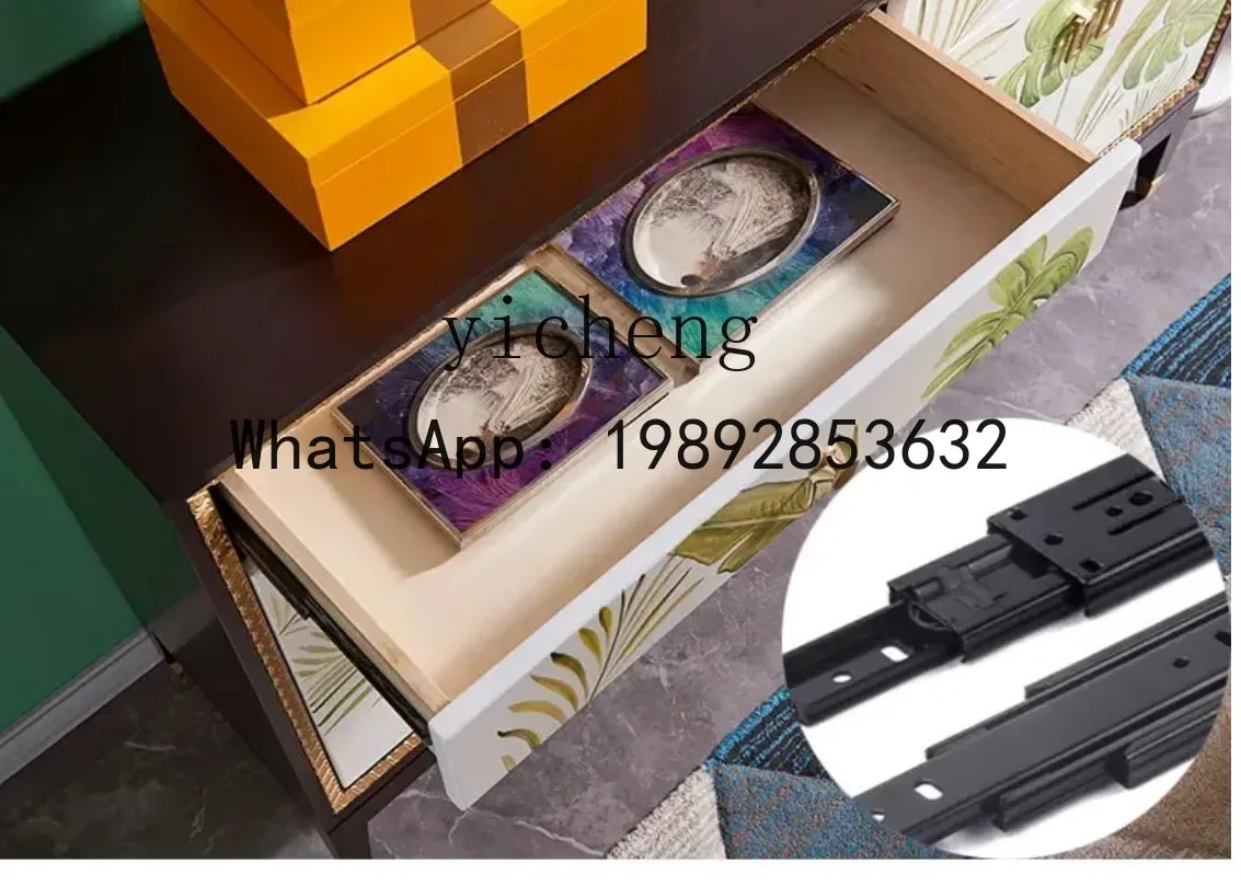 solid wood door large-capacity entrance cabinet integrated light luxury painted living room home meal side door decoration