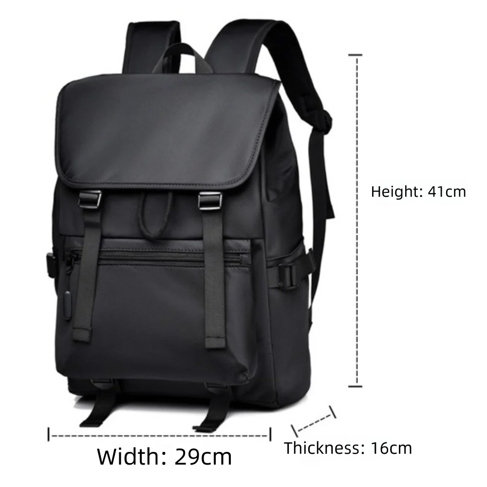 패션 나일론 노트북 백팩 대용량 방수 여행 백팩 더플백 유니섹스