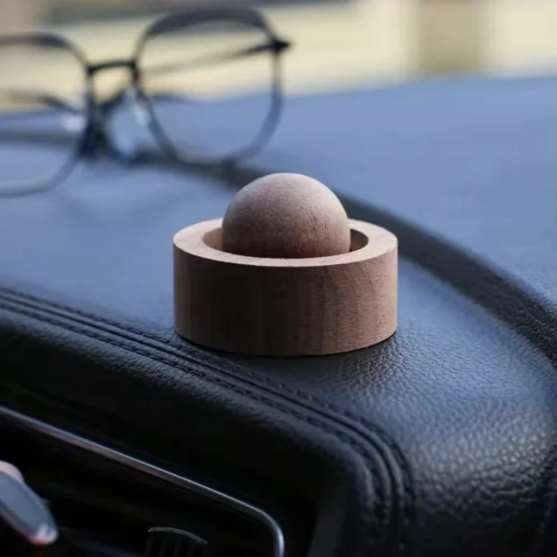 Beech Wood Essential Oil Diffuser Spherical Aromatherapy Home Fragrance Enhancement Eliminate Odor Eco-Friendly Home Decoration