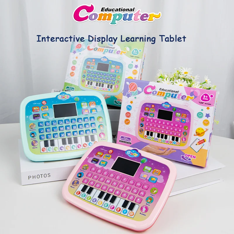 Machine d'apprentissage parlant d'anglais multifonctionnelle avec écran, grand jouet éducatif pour nourrissons, tout-petits et bébés