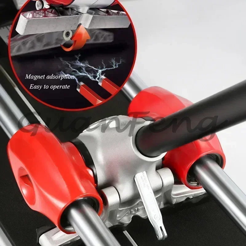 Rubi 1200 Manual High Precision Push-Type Ceramic Tile Cutter Polisher with Working Table