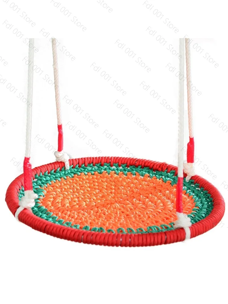 

Type playground scenic outdoor disc swing round swing courtyard multi-person swing