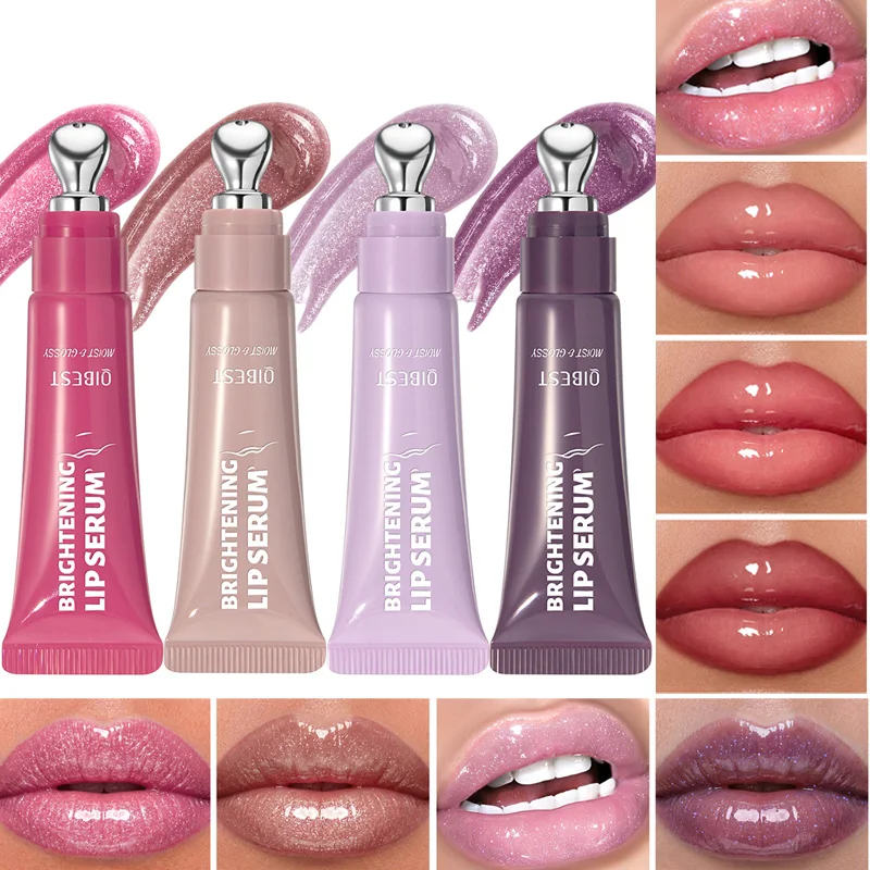 Wasser-Schimmer Spiegel-Lipgloss, Langanhaltende Farbe, Einfach Aufzutragen, Feuchtigkeitsspendender und Pflegender Lipgloss